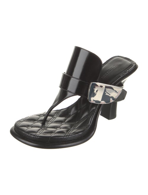 Burberry Prorsum Leather Slides