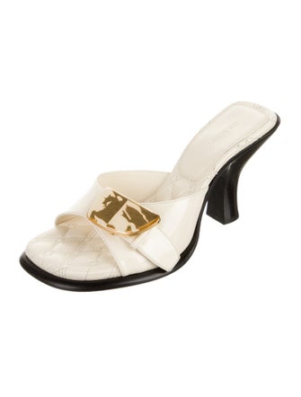 Burberry Prorsum Leather Slides