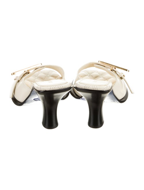 Burberry Prorsum Leather Slides