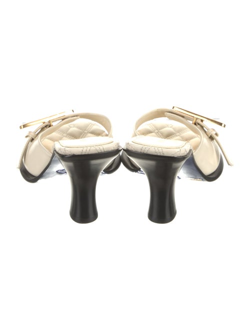 Burberry Prorsum Leather Slides