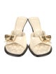 Burberry Prorsum Leather Slides