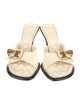 Burberry Prorsum Leather Slides