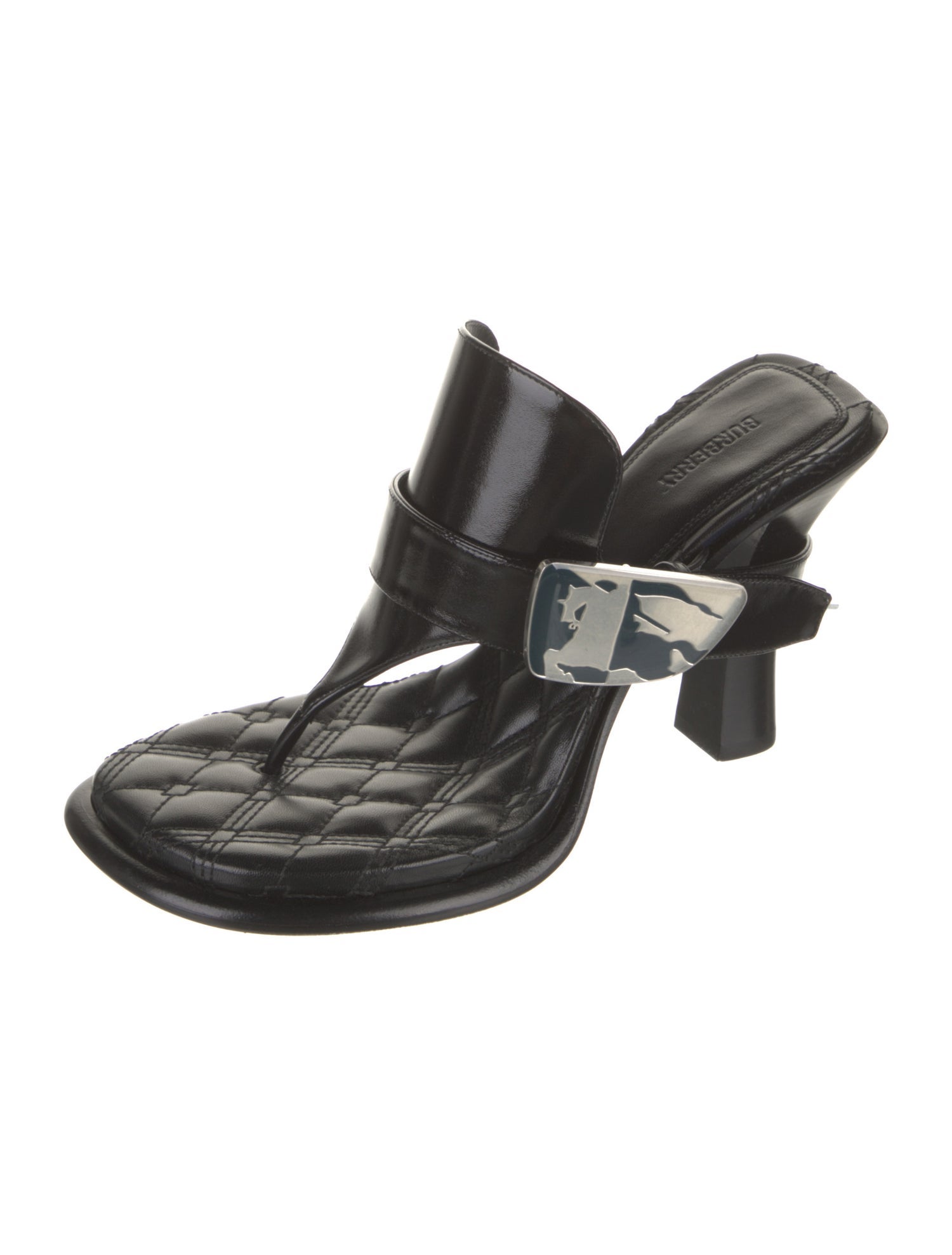 Burberry Prorsum Leather Flip Flops