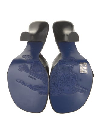 Burberry Prorsum Leather Slides