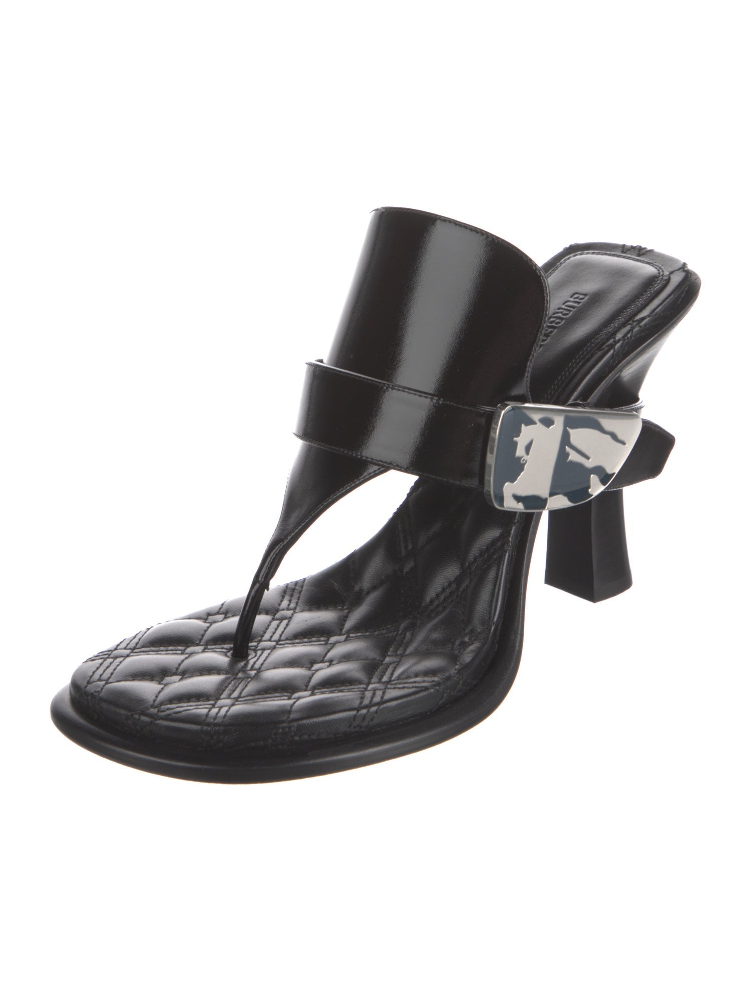 Burberry Prorsum Leather Flip Flops