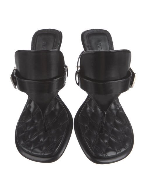 Burberry Prorsum Leather Flip Flops