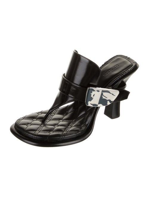 Burberry Prorsum Leather Flip Flops
