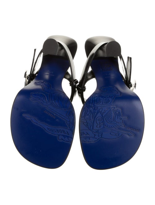 Burberry Prorsum Leather Flip Flops