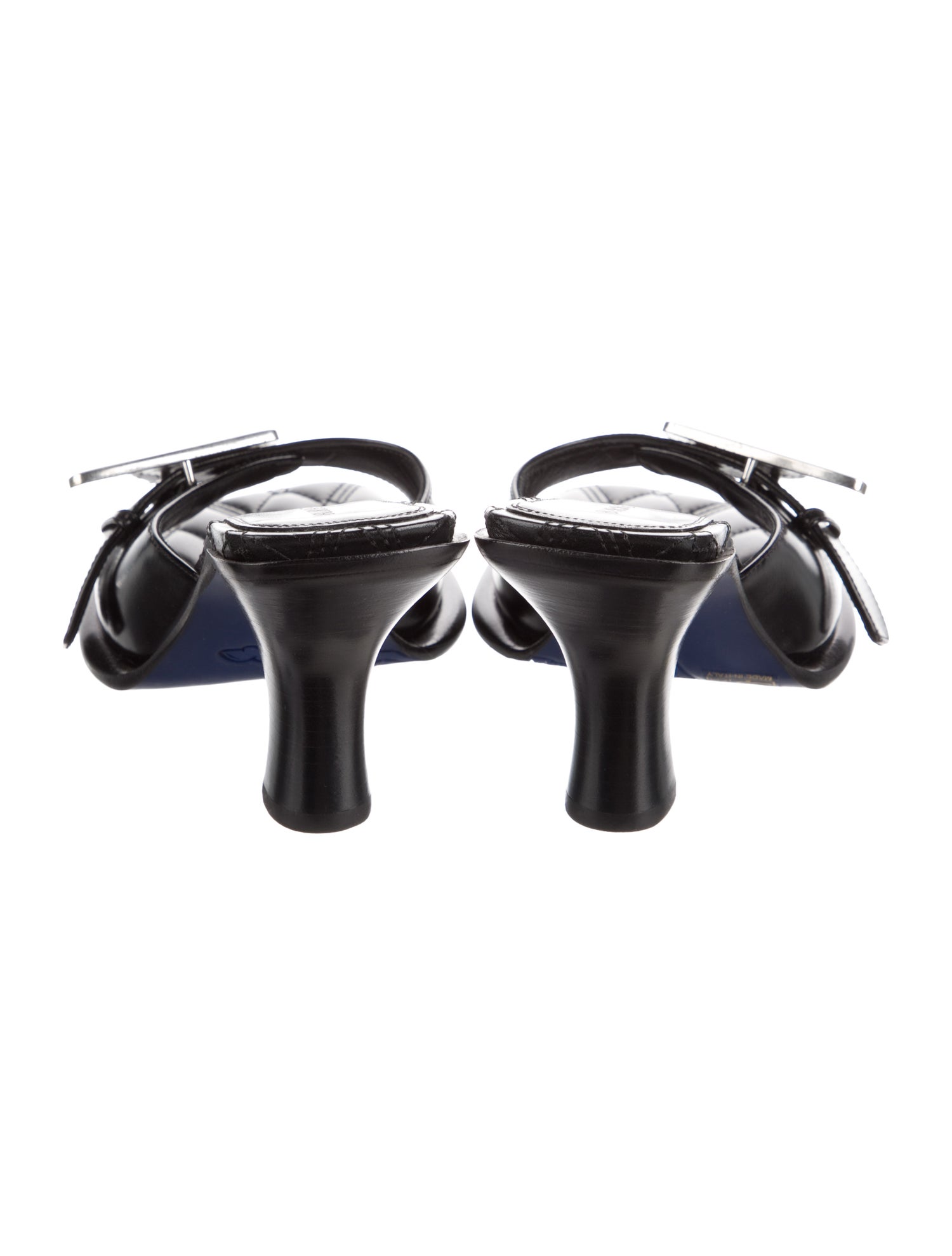 Burberry Prorsum Leather Slides