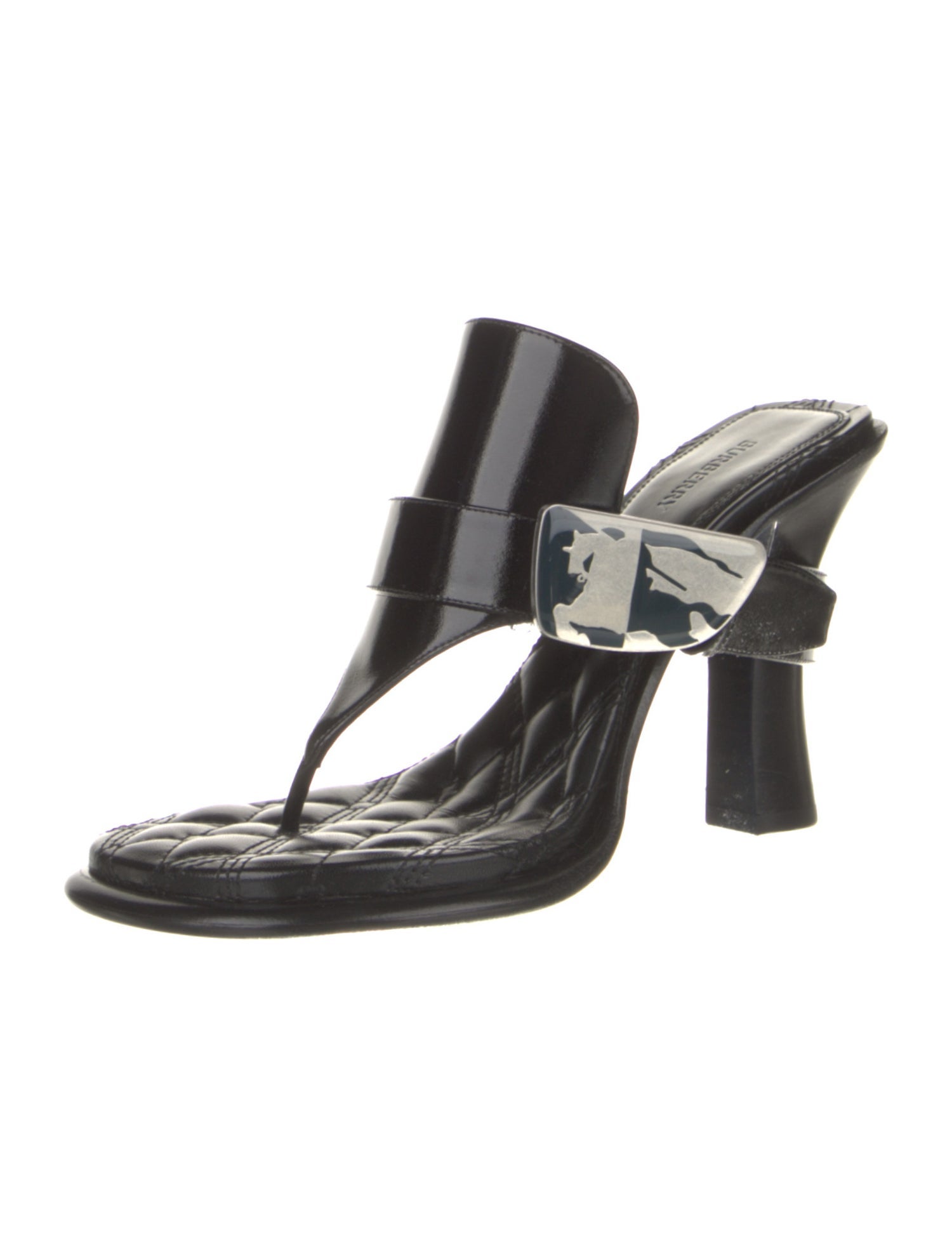 Burberry Prorsum Leather Slides