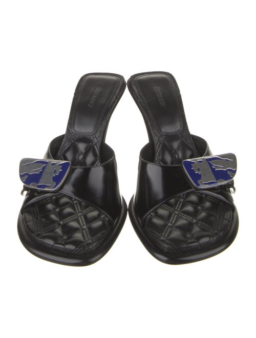 Burberry Prorsum Leather Slides