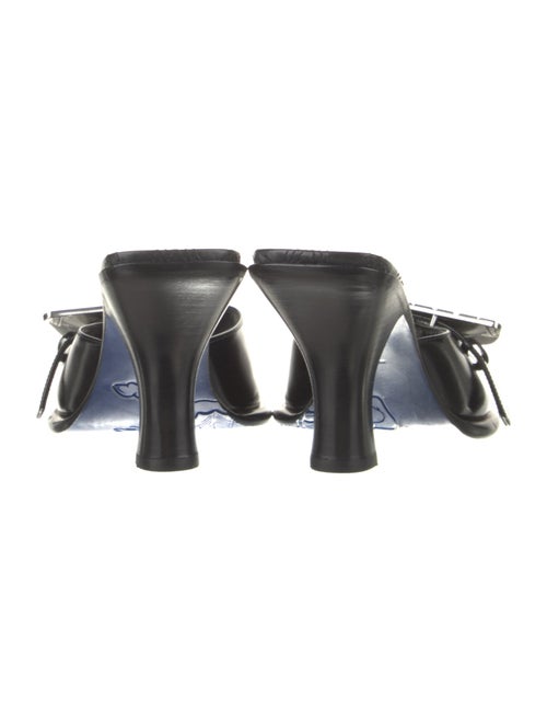 Burberry Prorsum Leather Slides