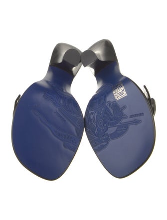 Burberry Prorsum Leather Slides