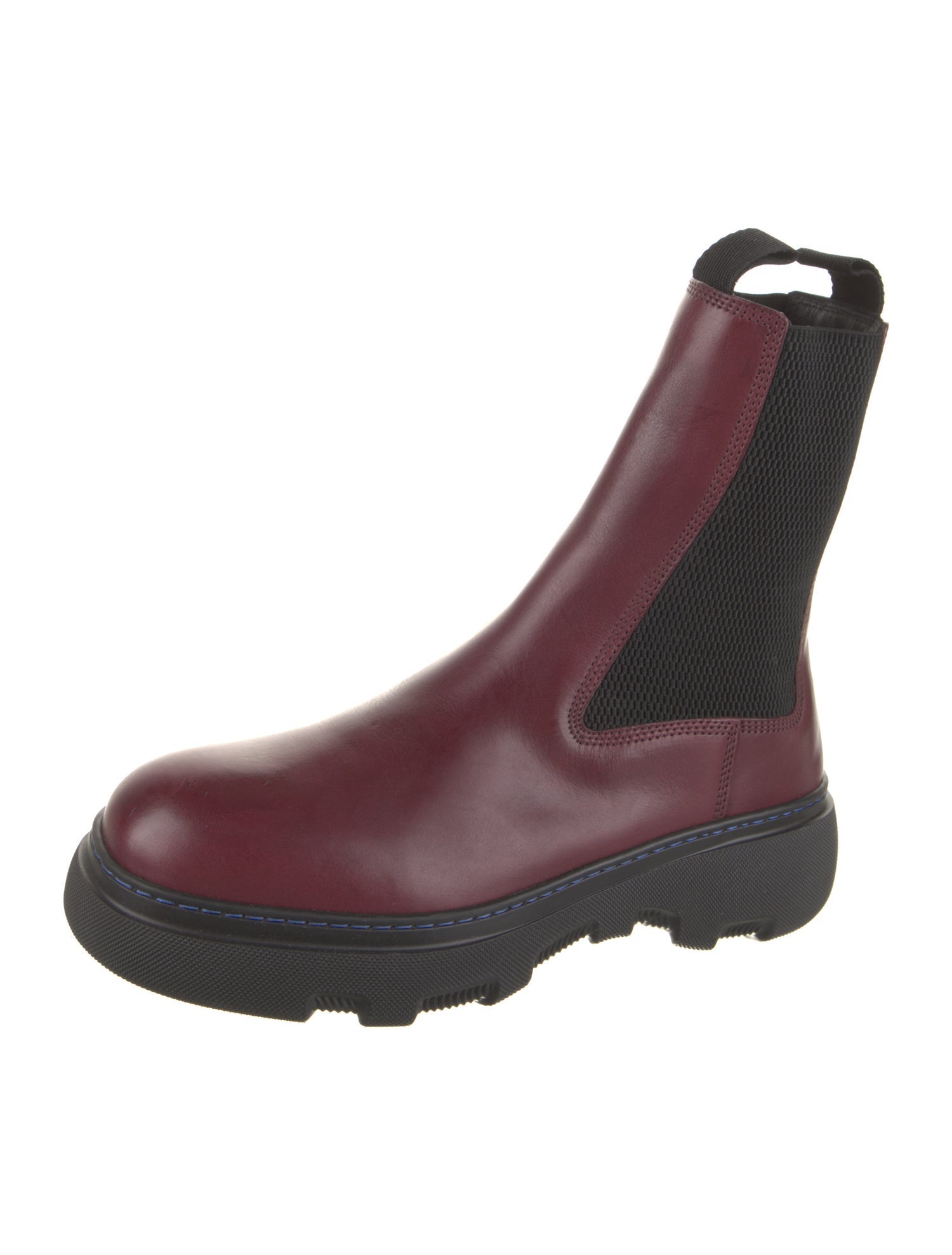 Burberry Leather Chelsea Boots