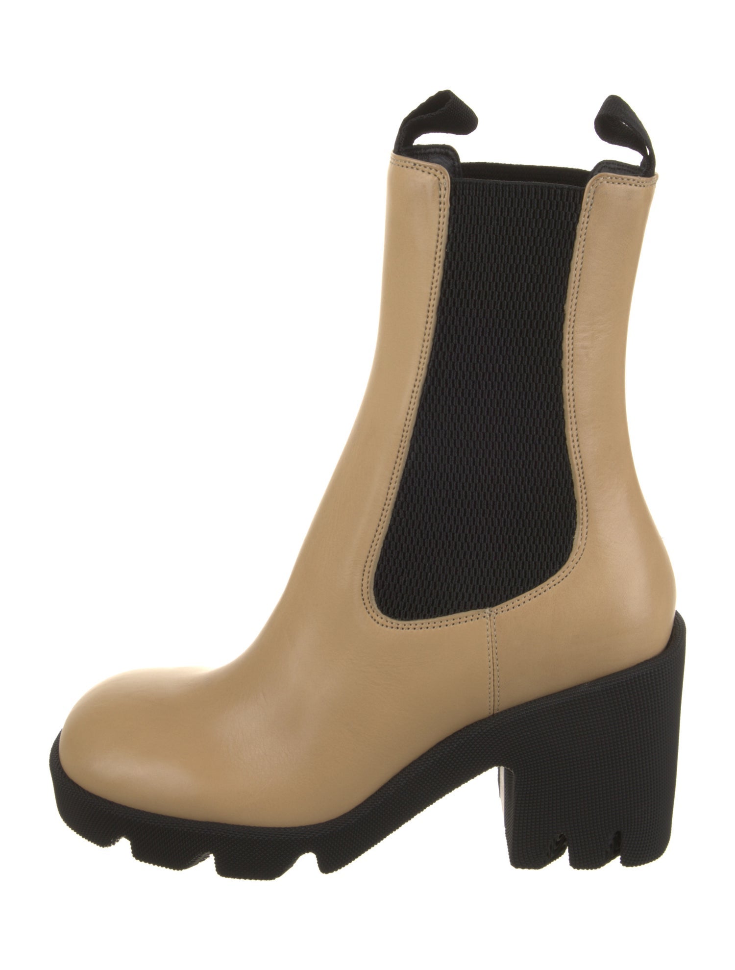 Burberry Leather Chelsea Boots