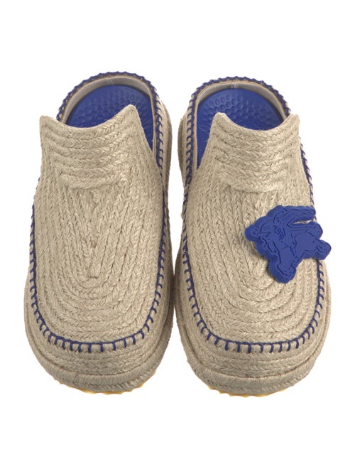 Burberry Jute Espadrilles
