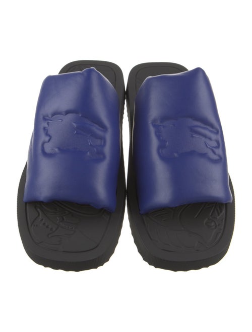 Burberry Leather Slides