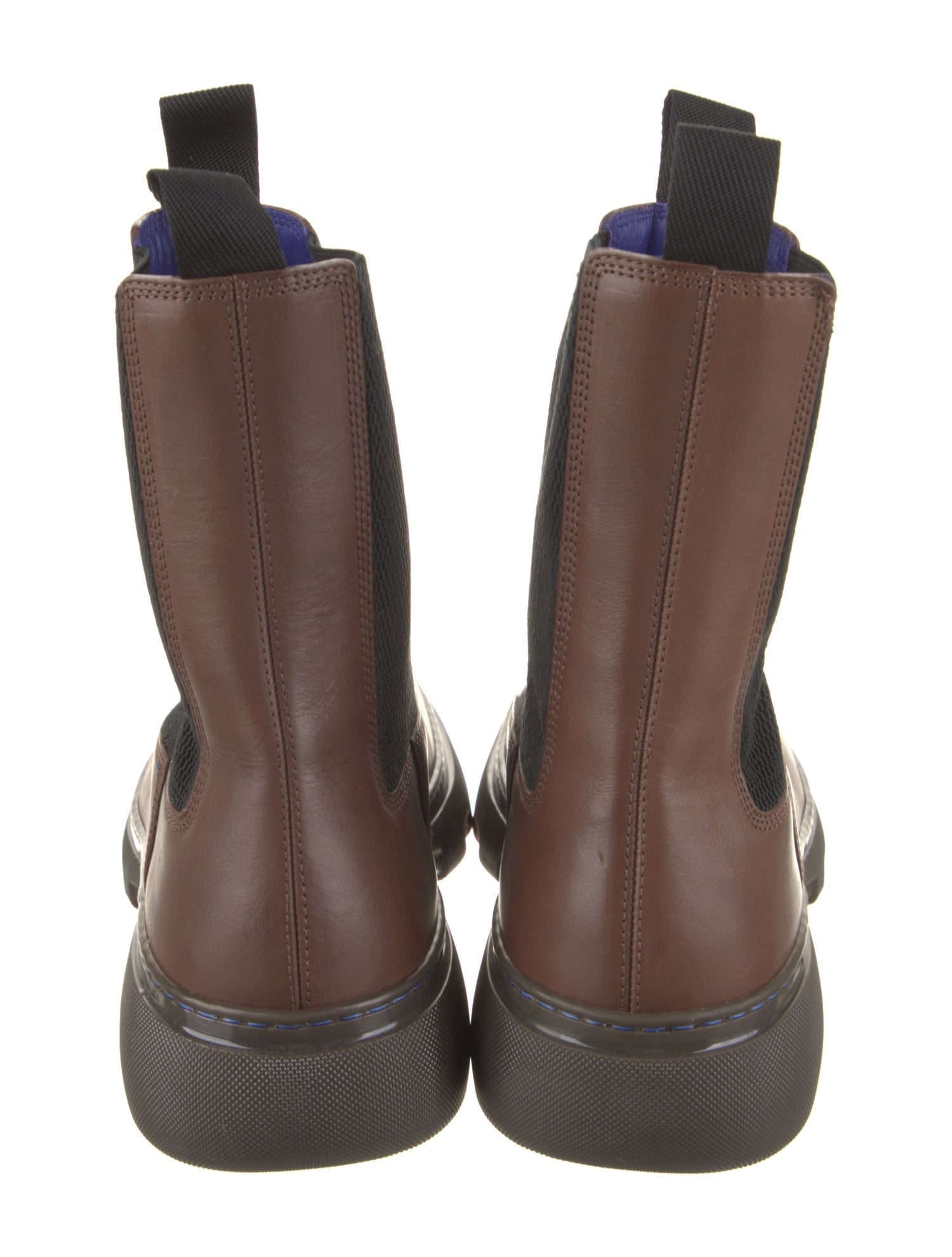 Burberry Leather Chelsea Boots