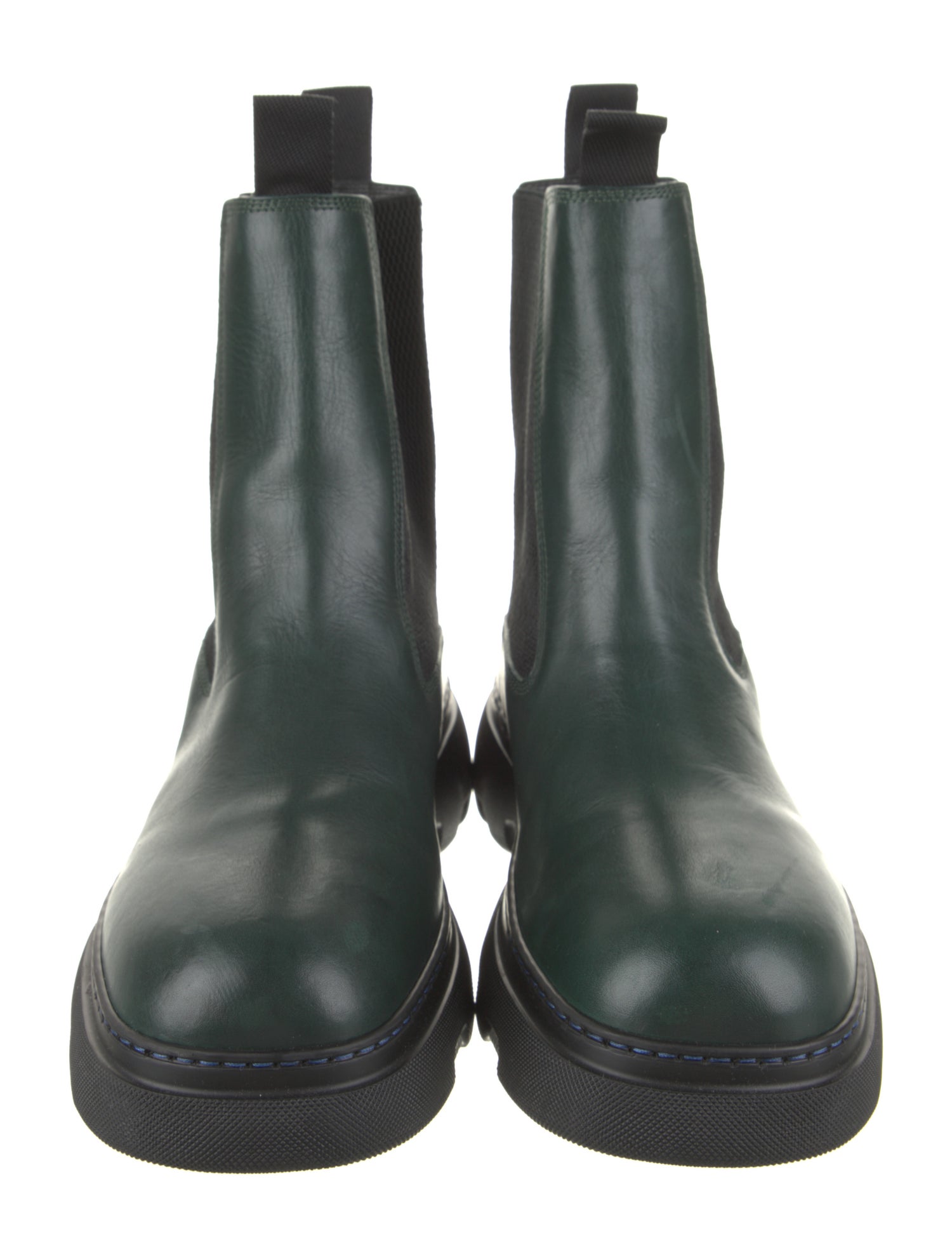 Burberry Leather Chelsea Boots