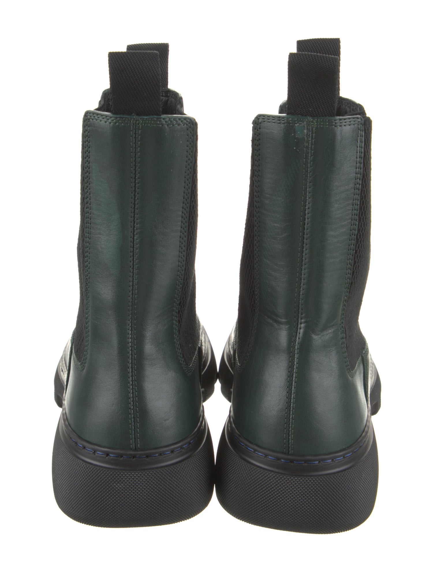 Burberry Leather Chelsea Boots