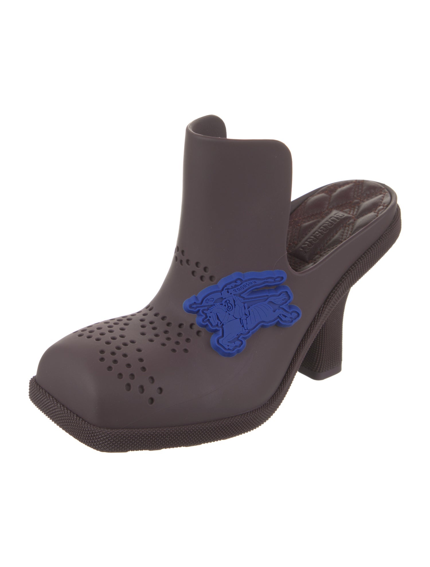 Burberry Rubber Mules w/ Tags