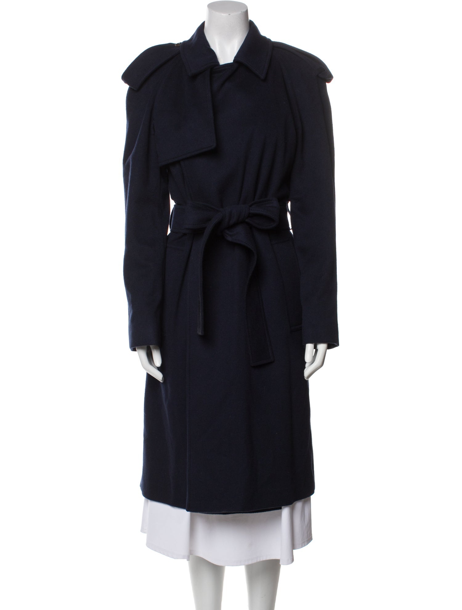 Burberry Prorsum Cashmere Trench Coat