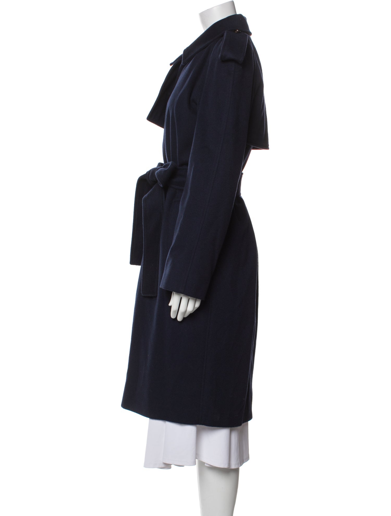 Burberry Prorsum Cashmere Trench Coat