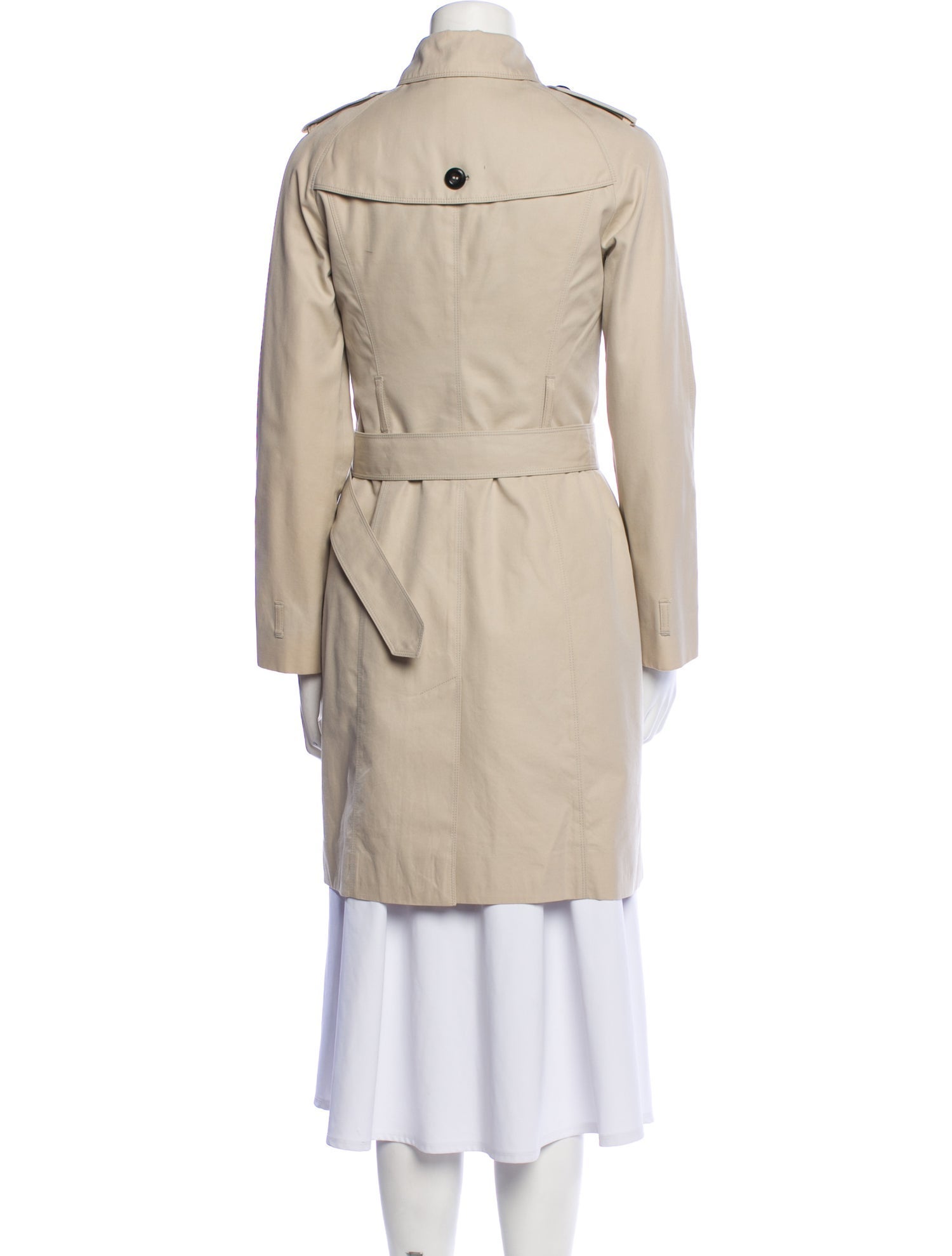 Burberry London Printed Trench Coat