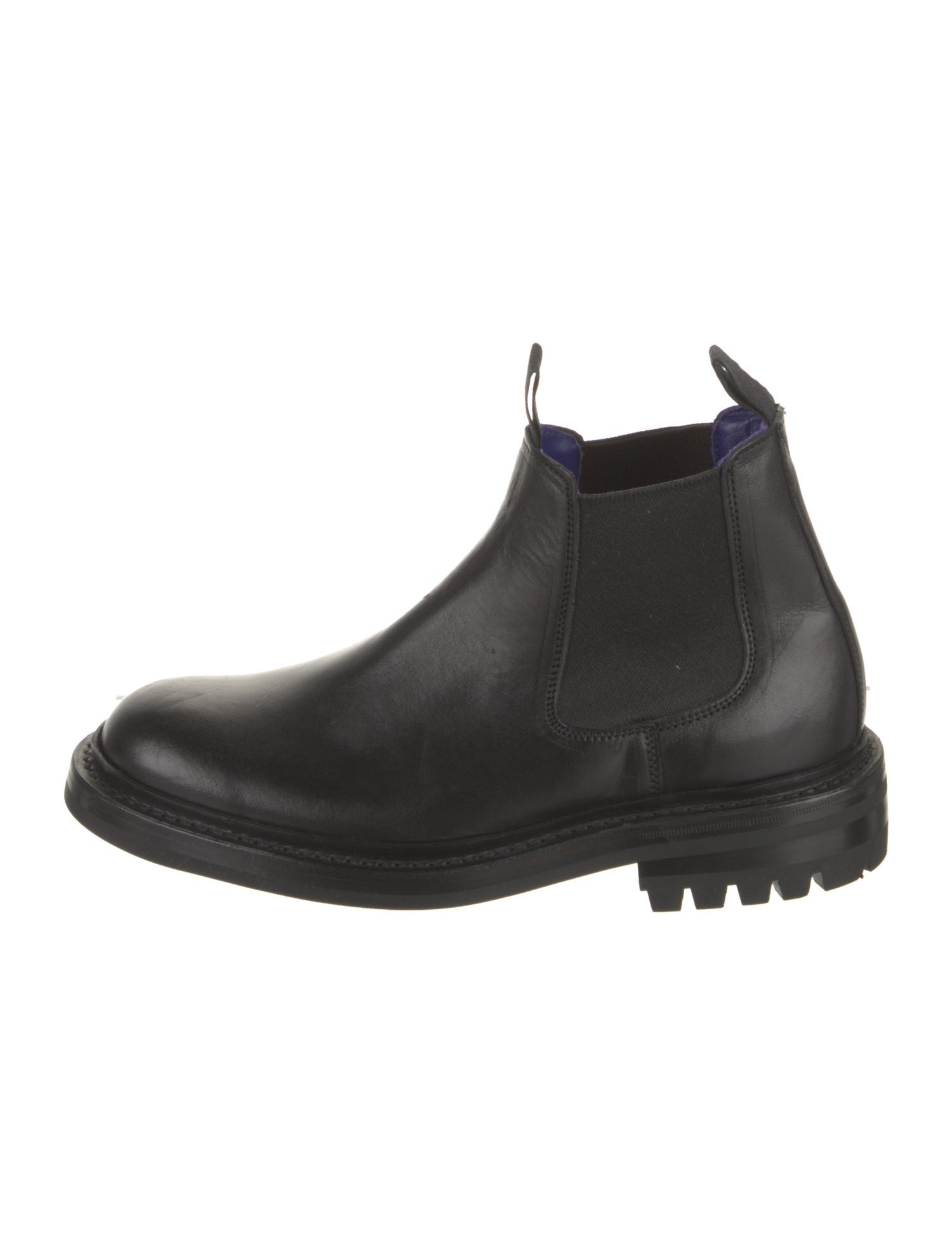 Burberry Leather Chelsea Boots