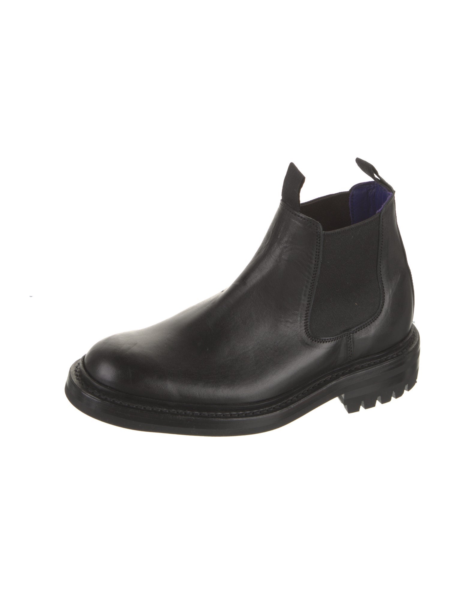 Burberry Leather Chelsea Boots