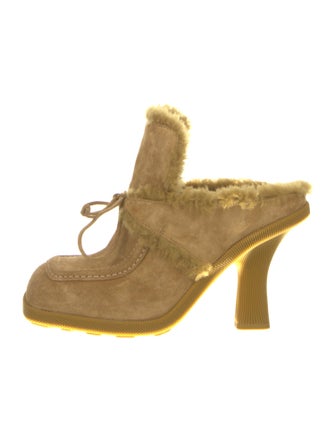 Burberry Prorsum Suede Mules