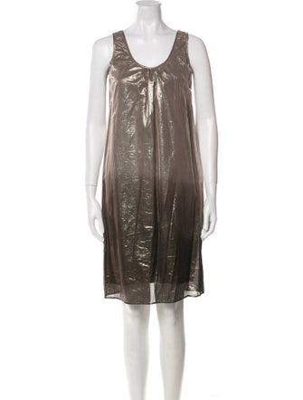 Burberry Prorsum Silk Knee-Length Dress