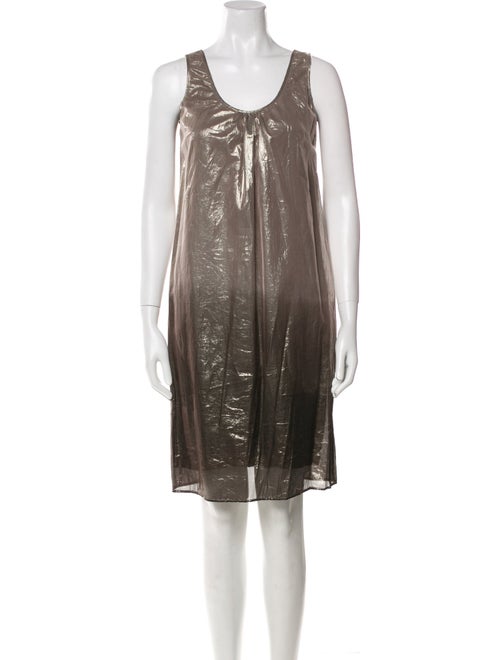 Burberry Prorsum Silk Knee-Length Dress