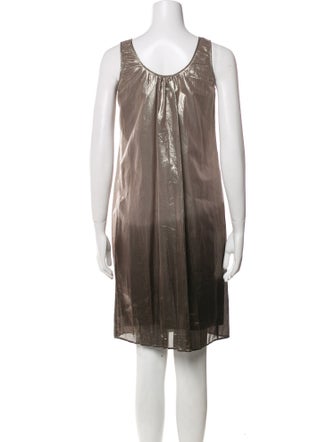 Burberry Prorsum Silk Knee-Length Dress