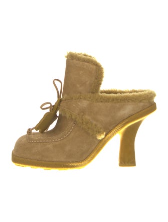 Burberry Prorsum Suede Mules