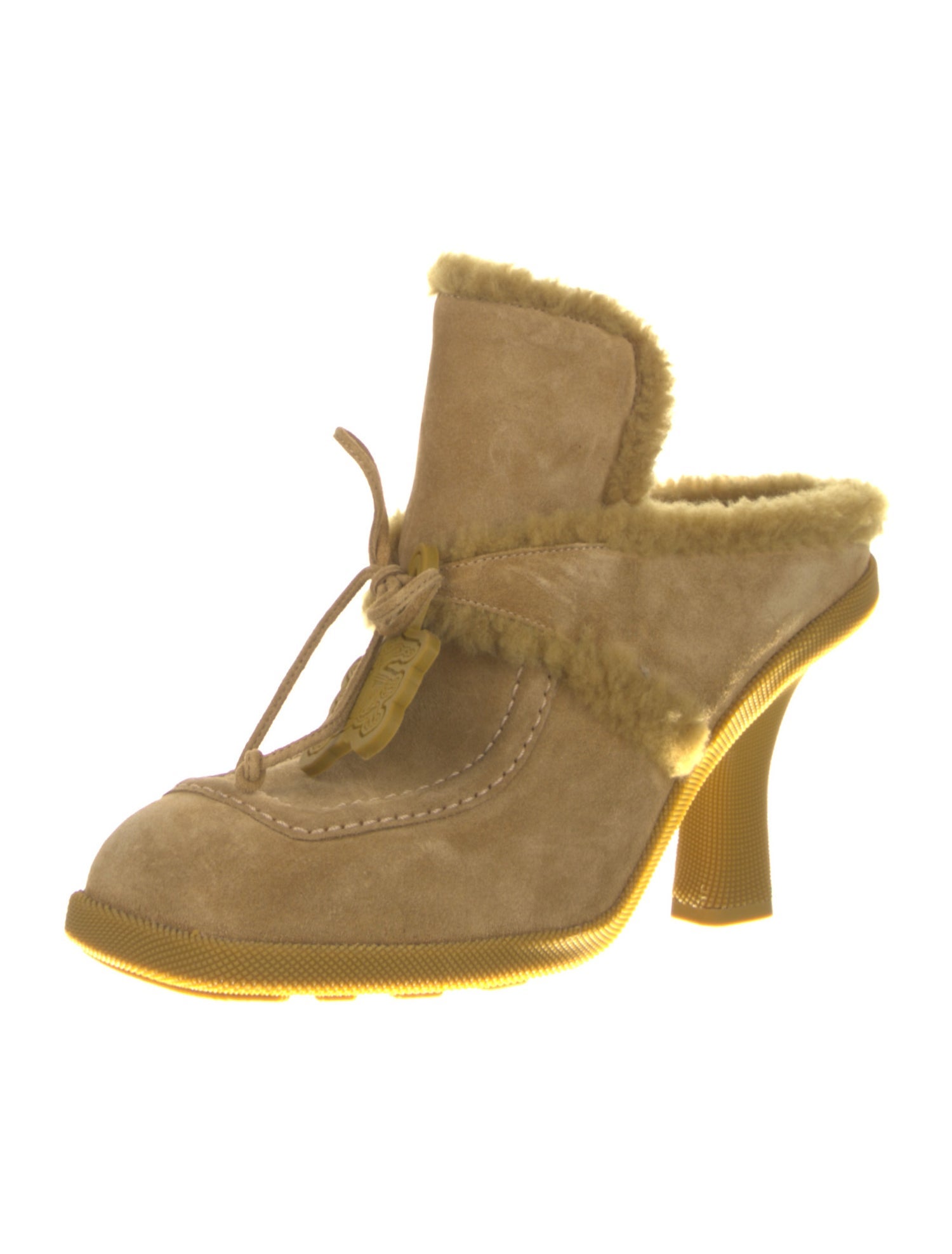 Burberry Prorsum Suede Mules