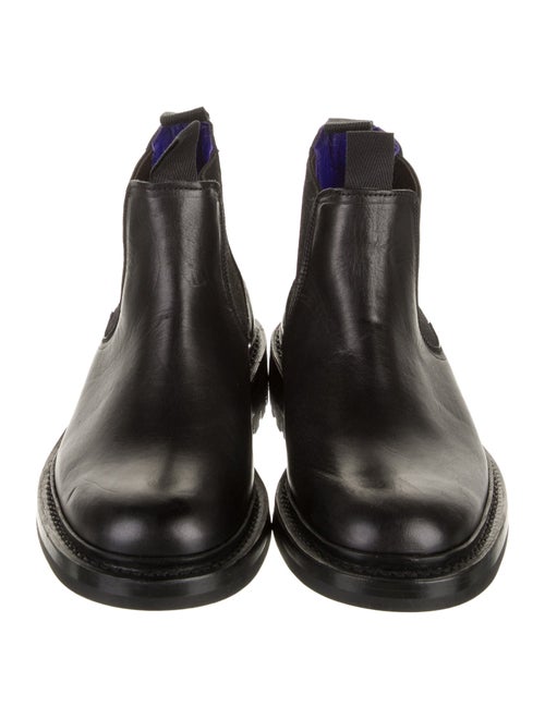 Burberry Leather Chelsea Boots