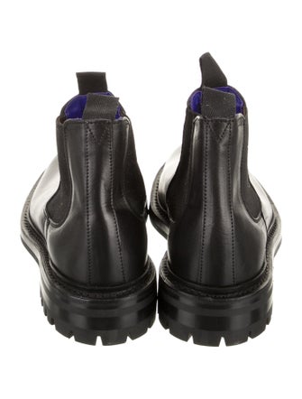 Burberry Leather Chelsea Boots
