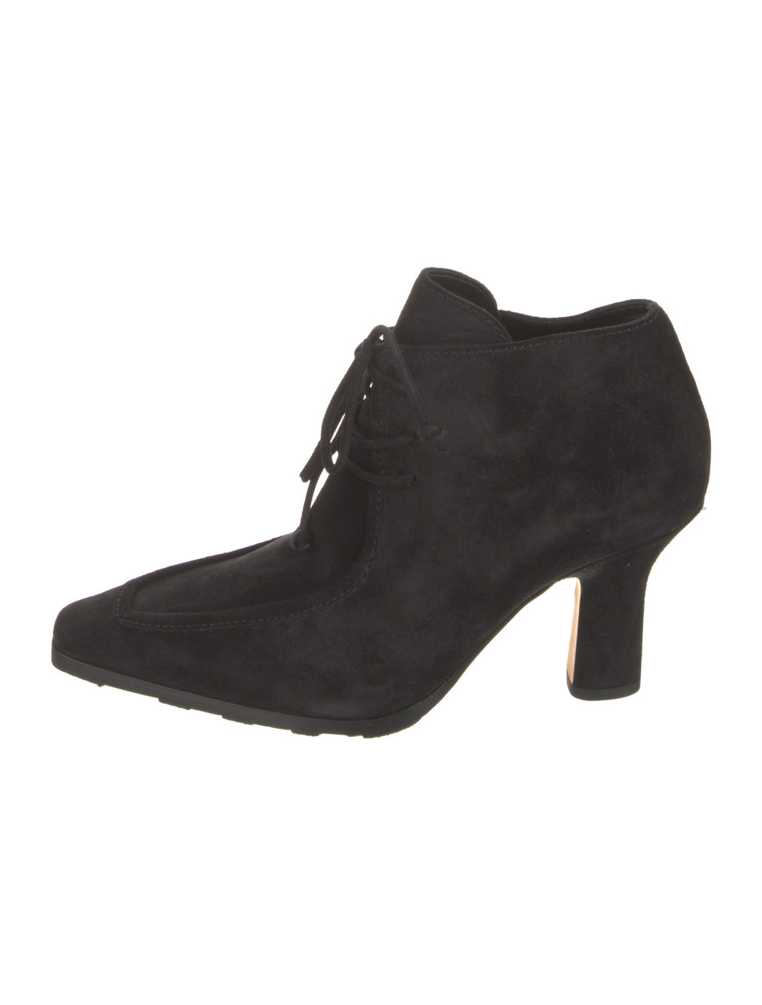 Burberry Prorsum Suede Lace-Up Boots