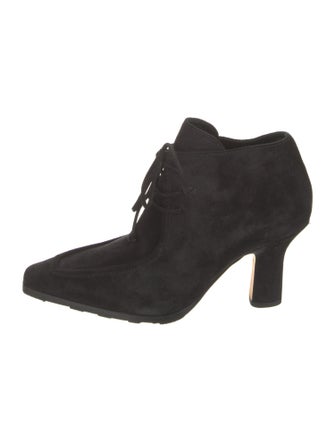 Burberry Prorsum Suede Lace-Up Boots