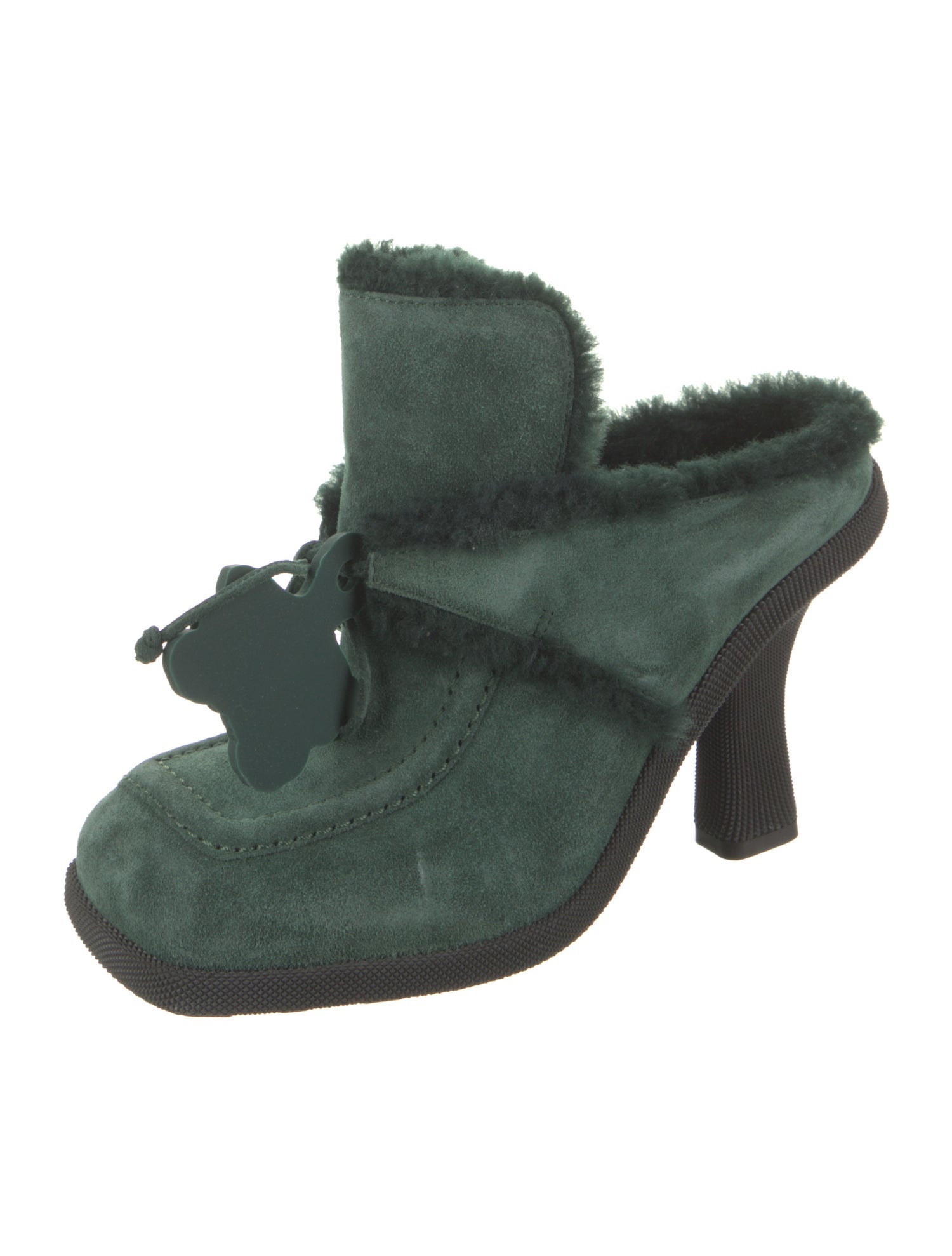 Burberry Shearling Mules