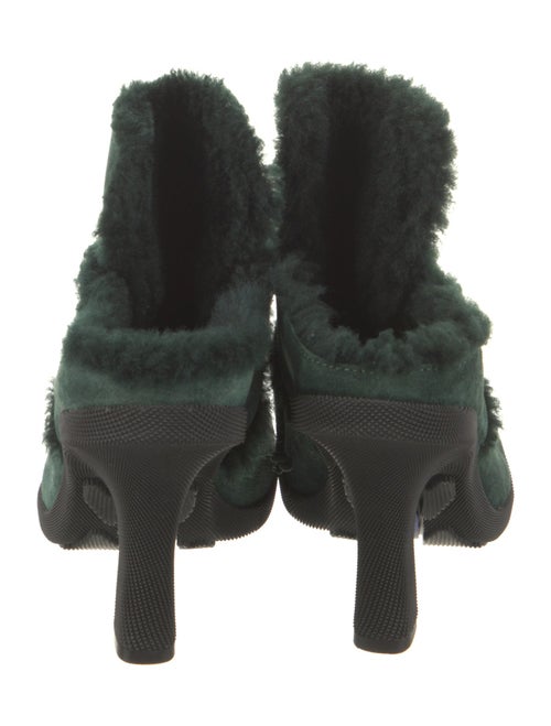 Burberry Shearling Mules