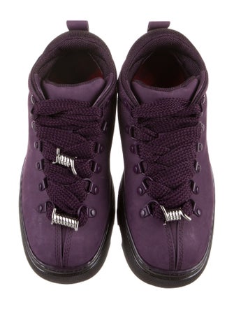 Burberry Leather Hiking Boots