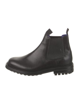 Burberry Leather Chelsea Boots