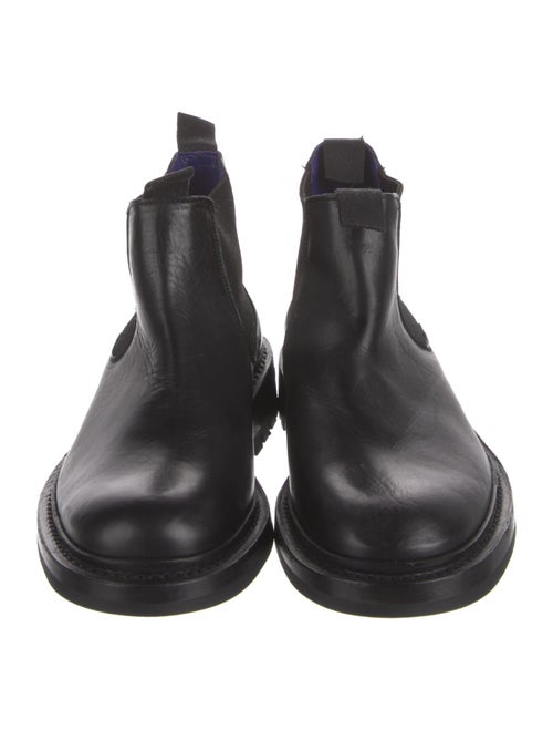 Burberry Leather Chelsea Boots