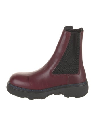 Burberry Prorsum Leather Chelsea Boots