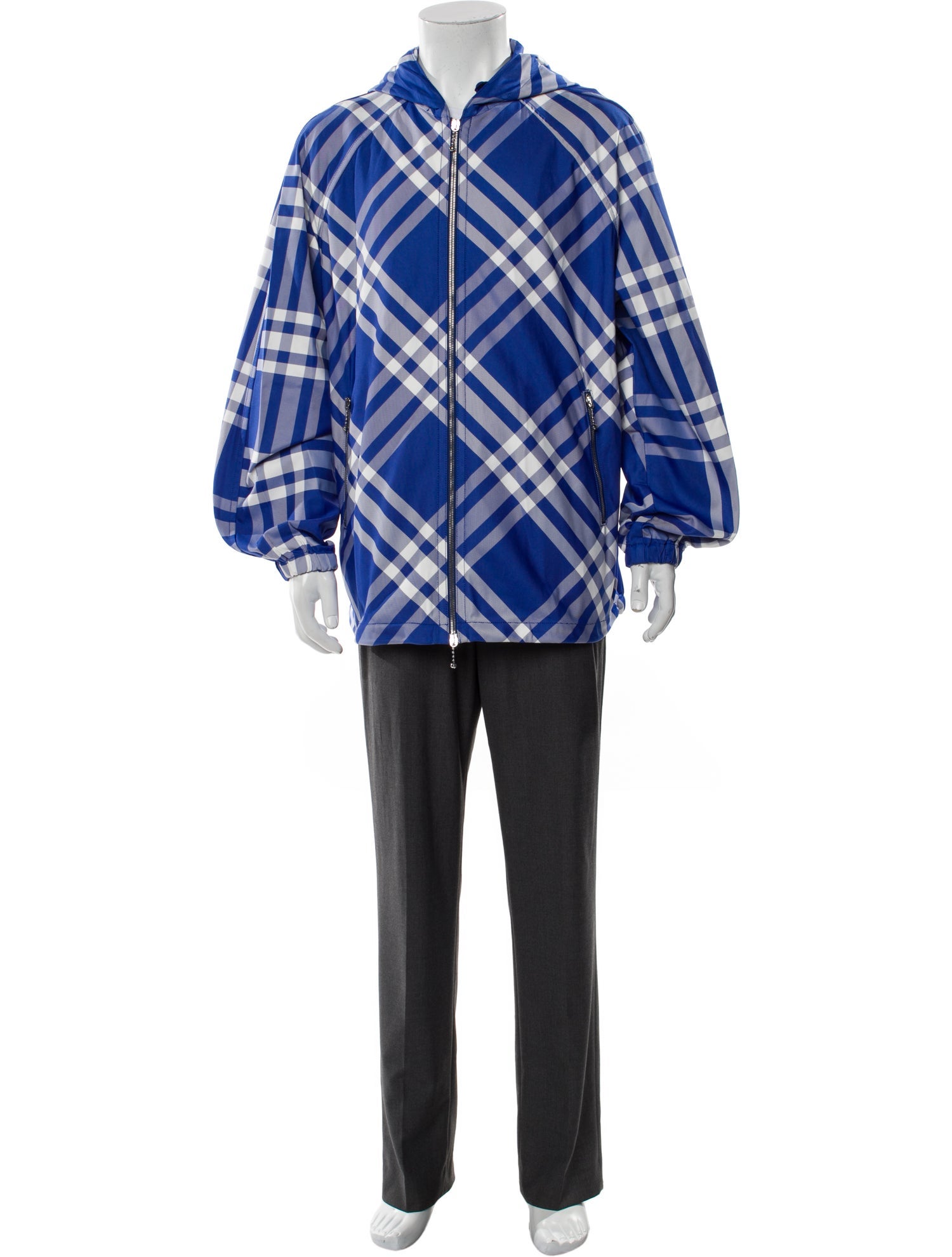 Burberry Prorsum Plaid Print Jacket w/ Tags