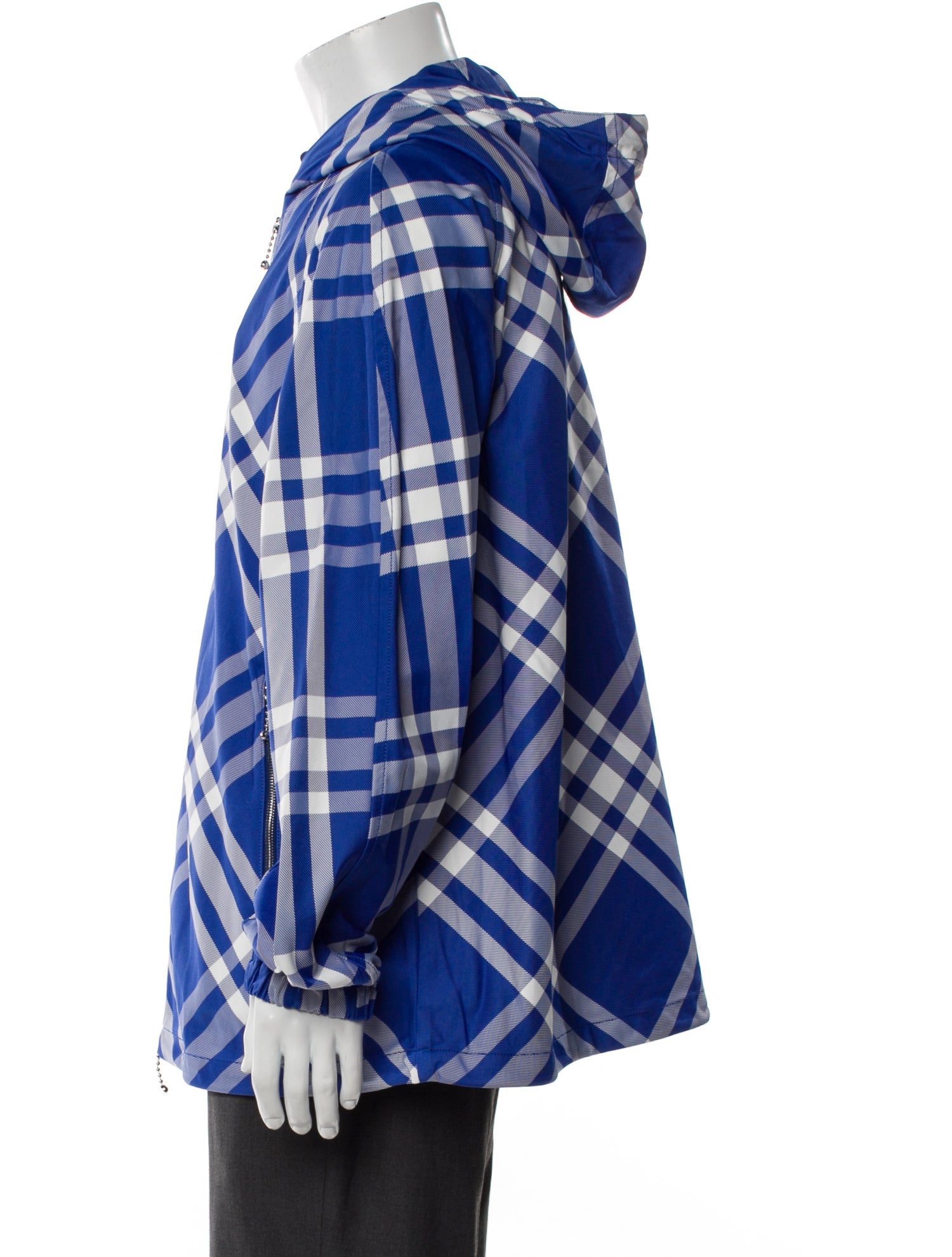 Burberry Prorsum Plaid Print Windbreaker w/ Tags