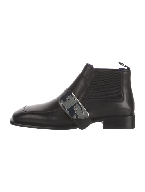 Burberry Leather Chelsea Boots