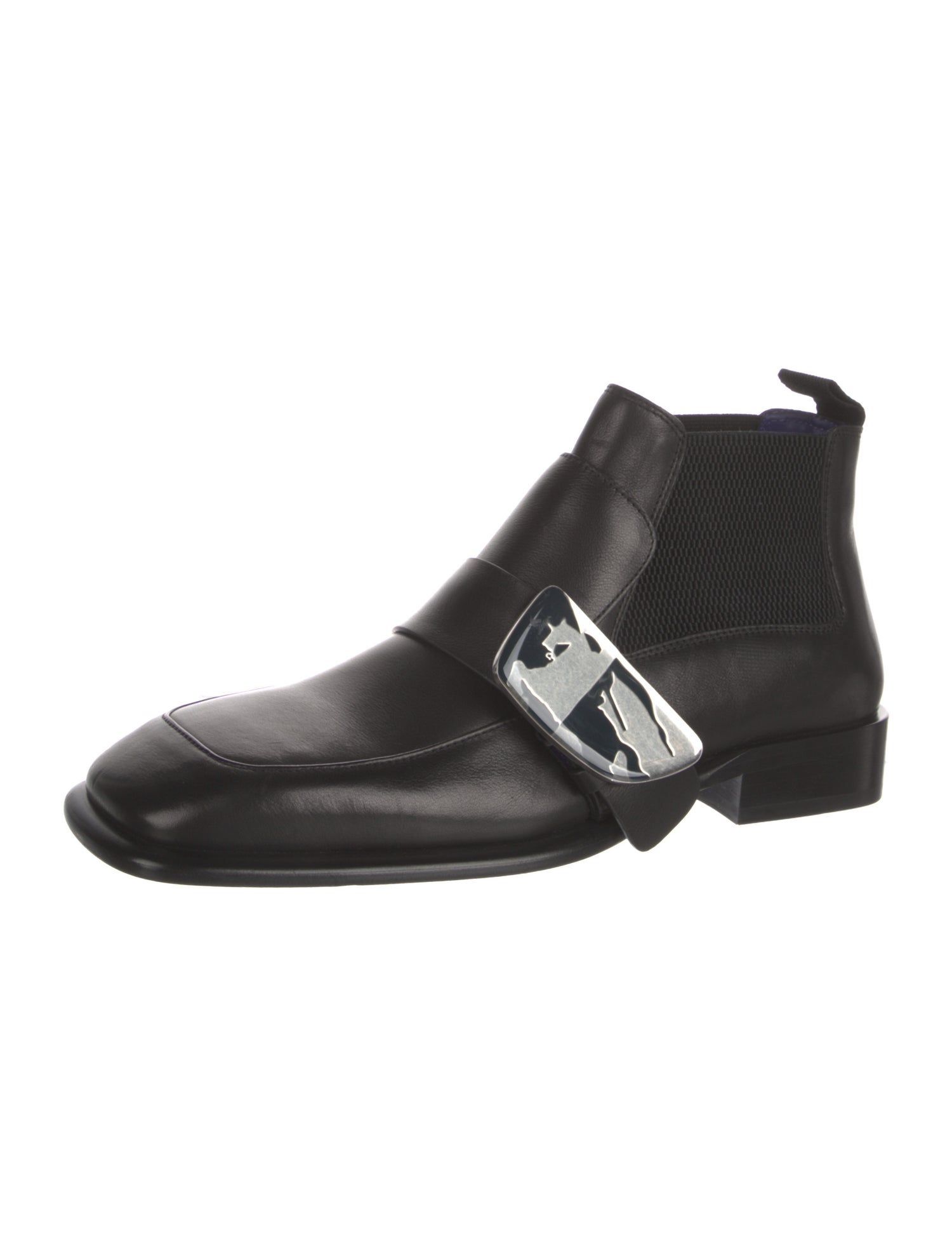 Burberry Leather Chelsea Boots